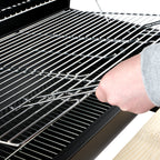 Chariot pour barbecue au charbon de bois, Ø 42 x (L) 80 cm