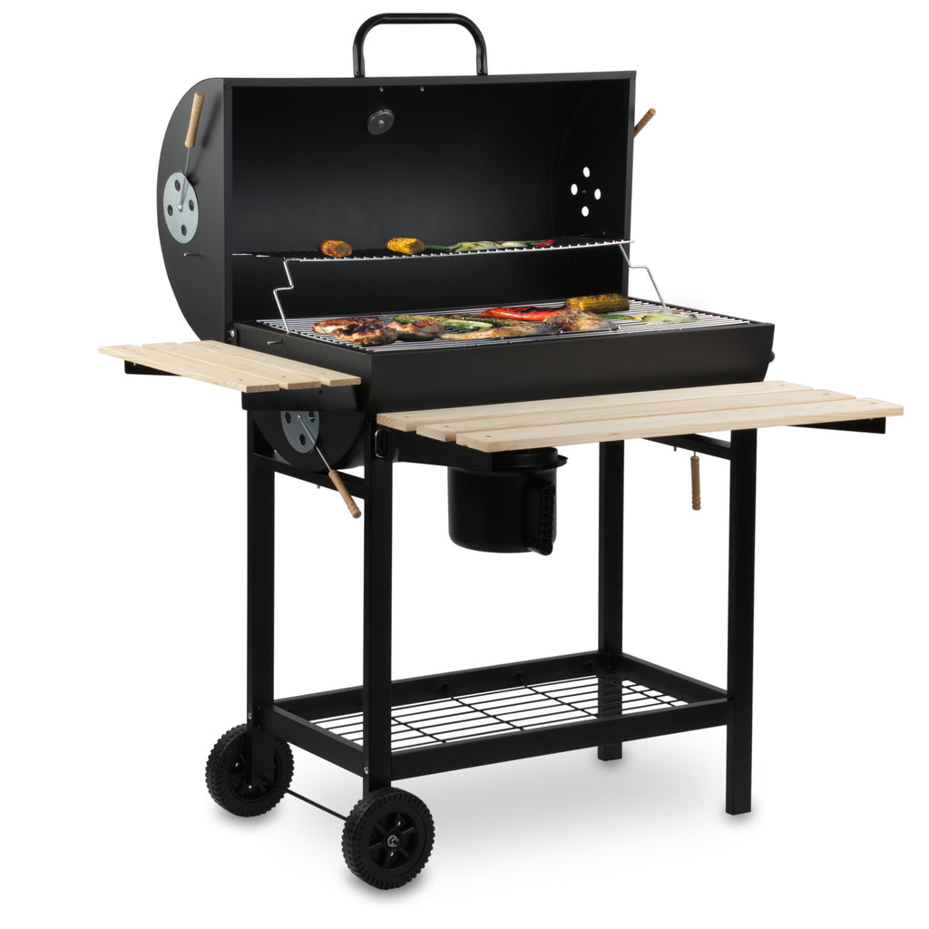 Charcoal grill trolley, Ø 42 x (L) 80 cm