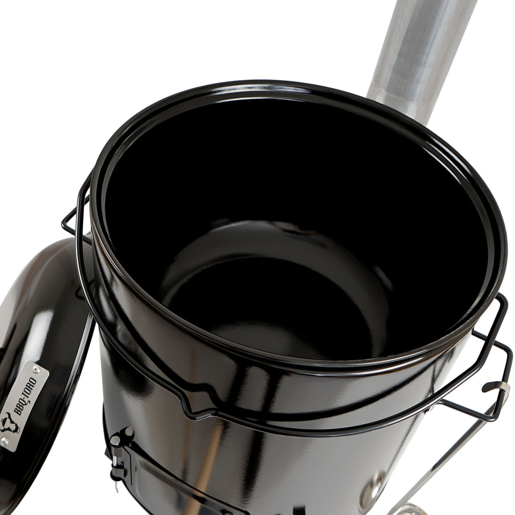 Goulash cannon, 17 liters, enamelled, including lid