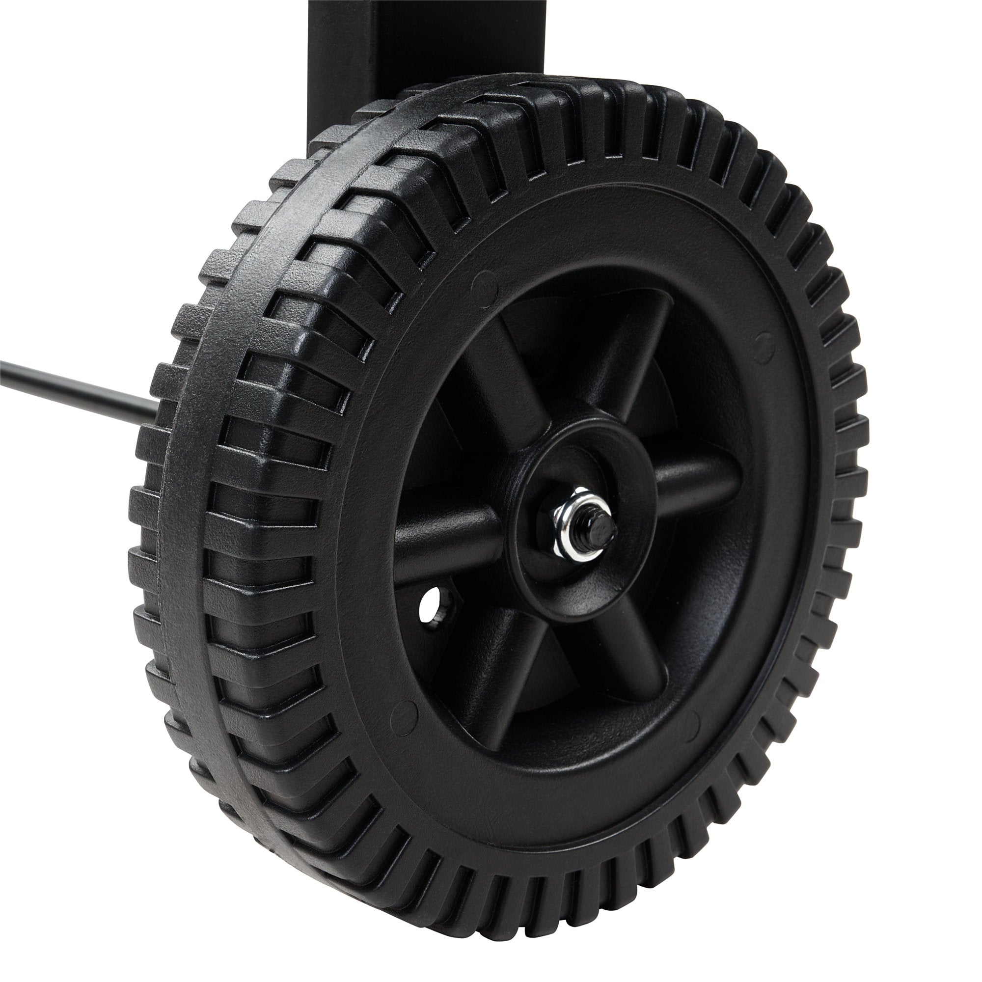 Charcoal grill cart, mobile, including thermometer