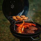 Barbecue à charbon, Ø 57 cm, couvercle inclus