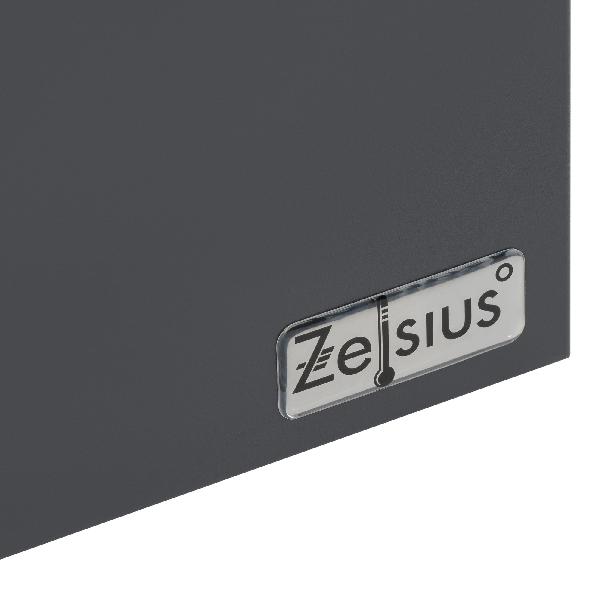 Mailbox, anthracite RAL7016, including newspaper compartment