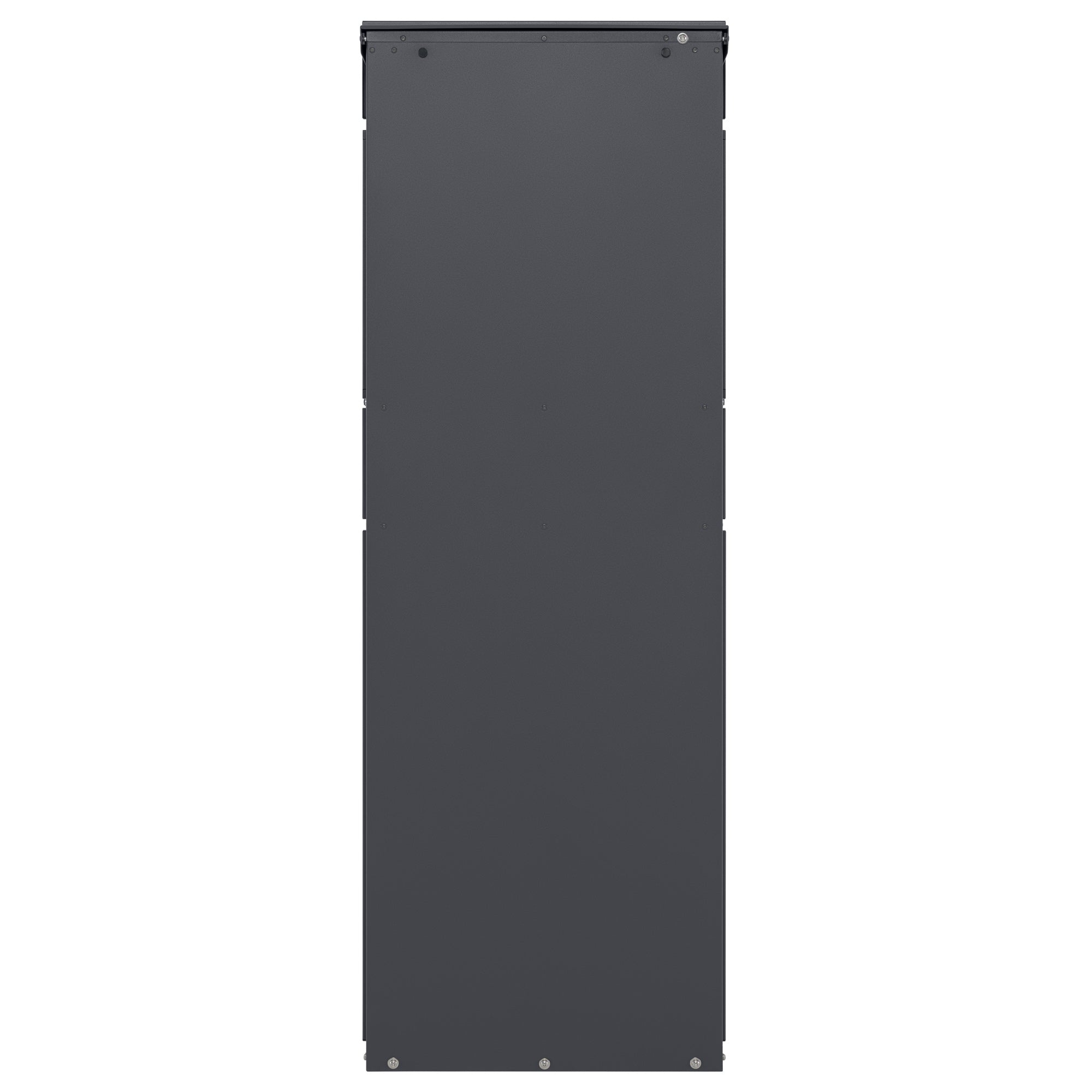 Mailbox, anthracite RAL7016, including newspaper compartment