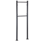 Support de boîte aux lettres, acier, anthracite RAL 7016, autoportant