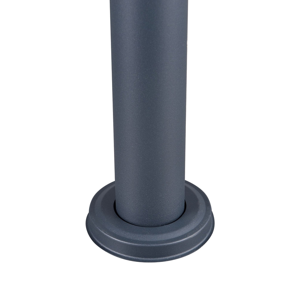Freestanding mailbox system, anthracite powder-coated
