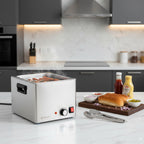 Sausage warmer, 6 liters, stainless steel, electric 1200 W