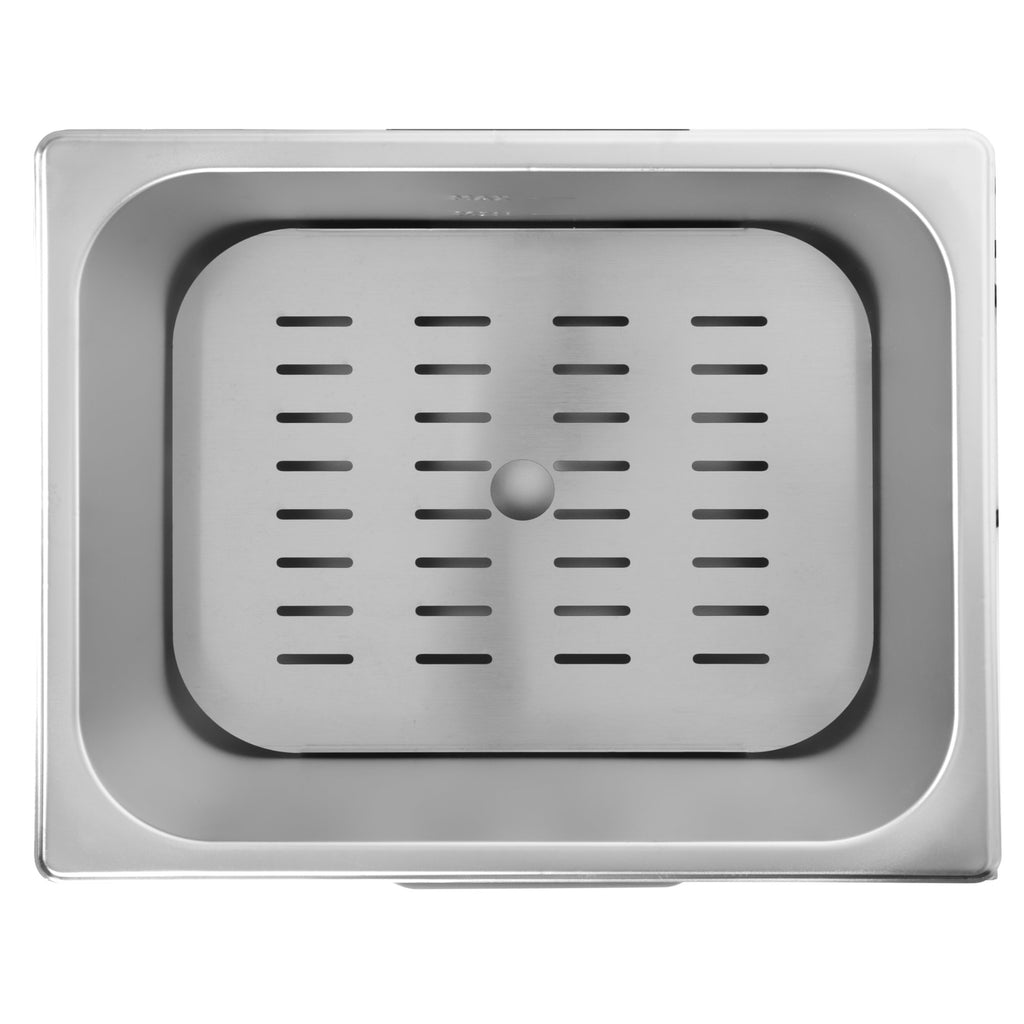 Chauffe-saucisses, 6 litres, acier inoxydable, électrique 1200 W