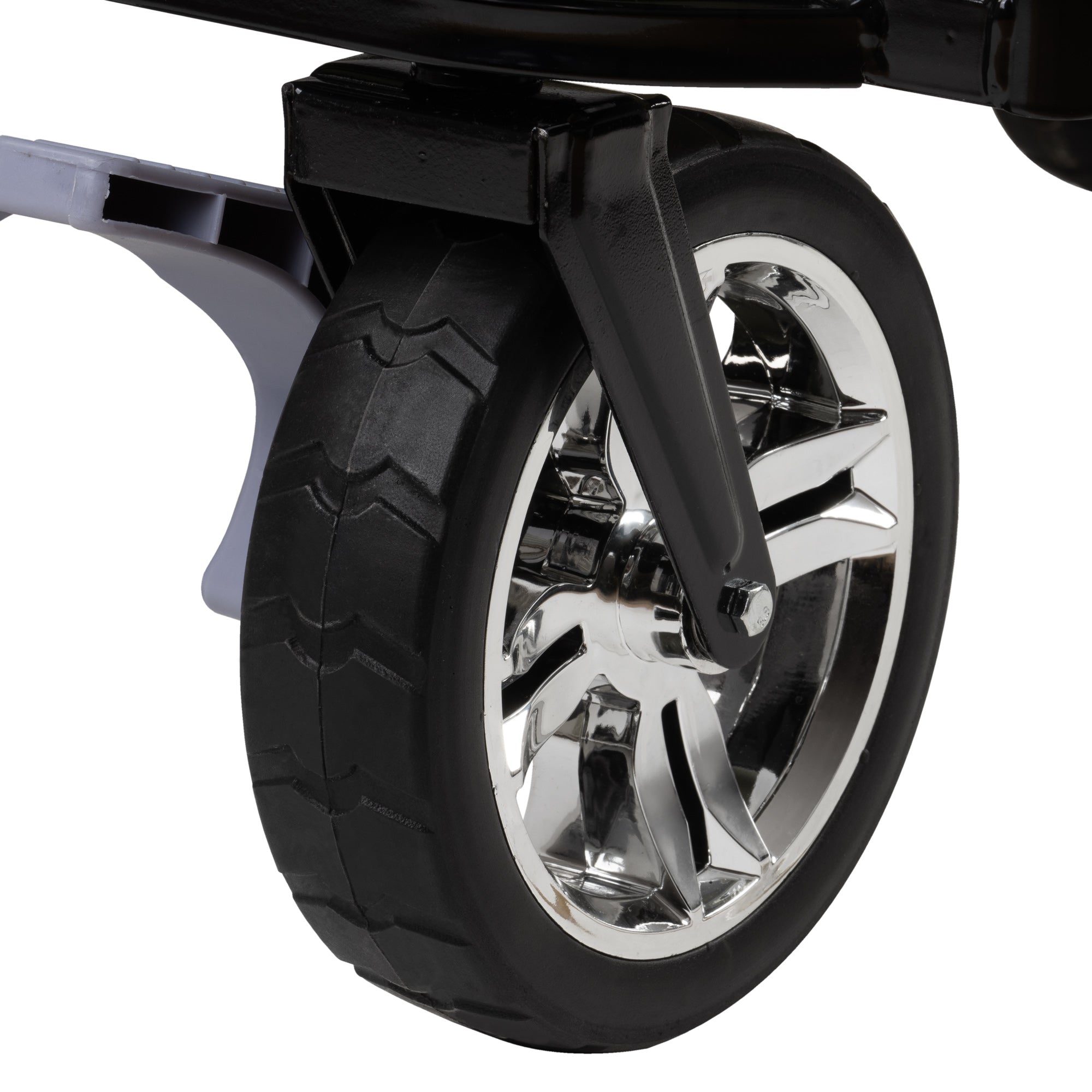 Chariot pliable, comprenant un système de harnais et une capote