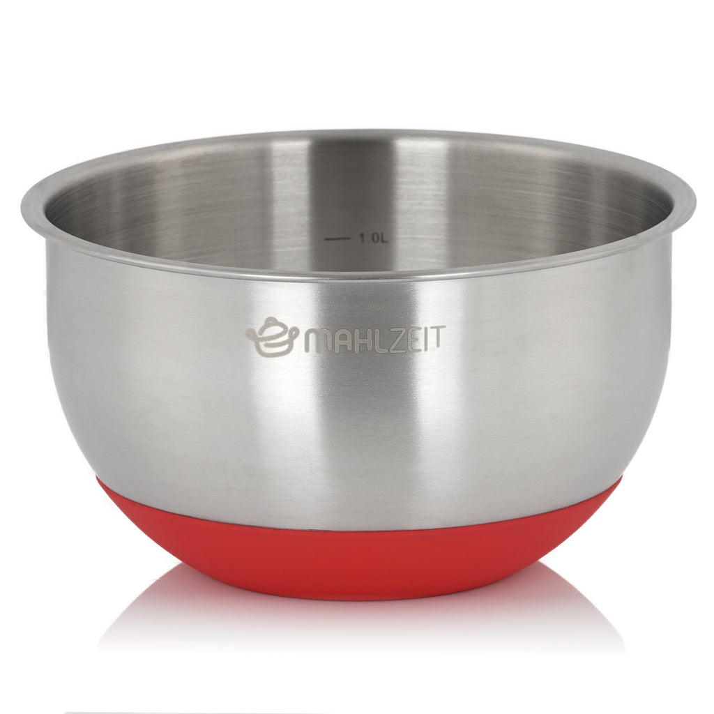 Ensemble de 3 bols en acier inoxydable, couvercles inclus
