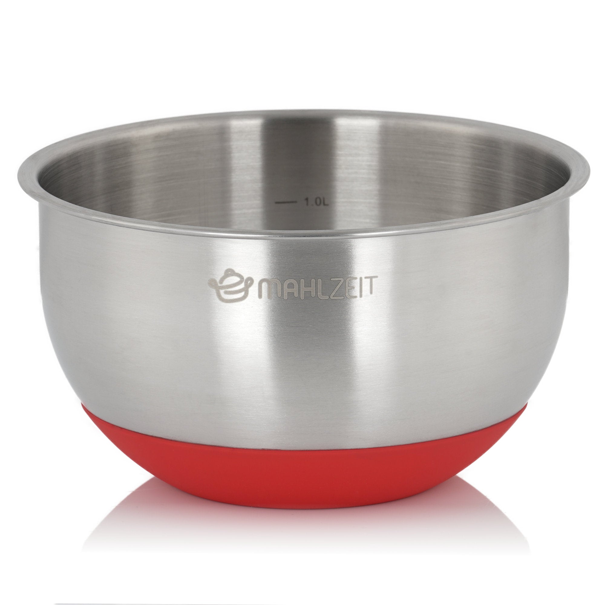 Ensemble de 3 bols en acier inoxydable, couvercles inclus
