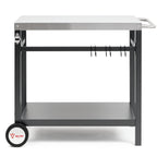 Chariot de barbecue, 85 x 50 x 81 cm, table d'appoint