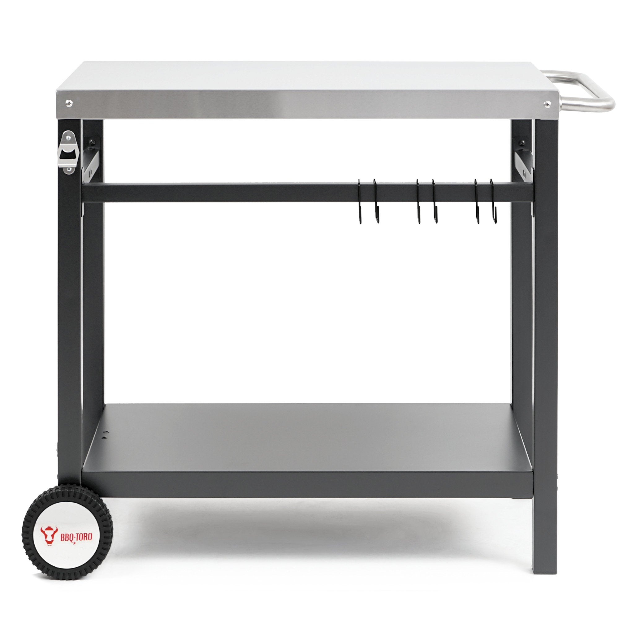 Chariot de barbecue, 85 x 50 x 81 cm, table d'appoint