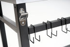 Chariot de barbecue, 85 x 50 x 81 cm, table d'appoint