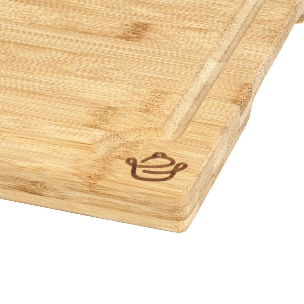 Planche à découper en bambou, 40 x 30 x 2 cm