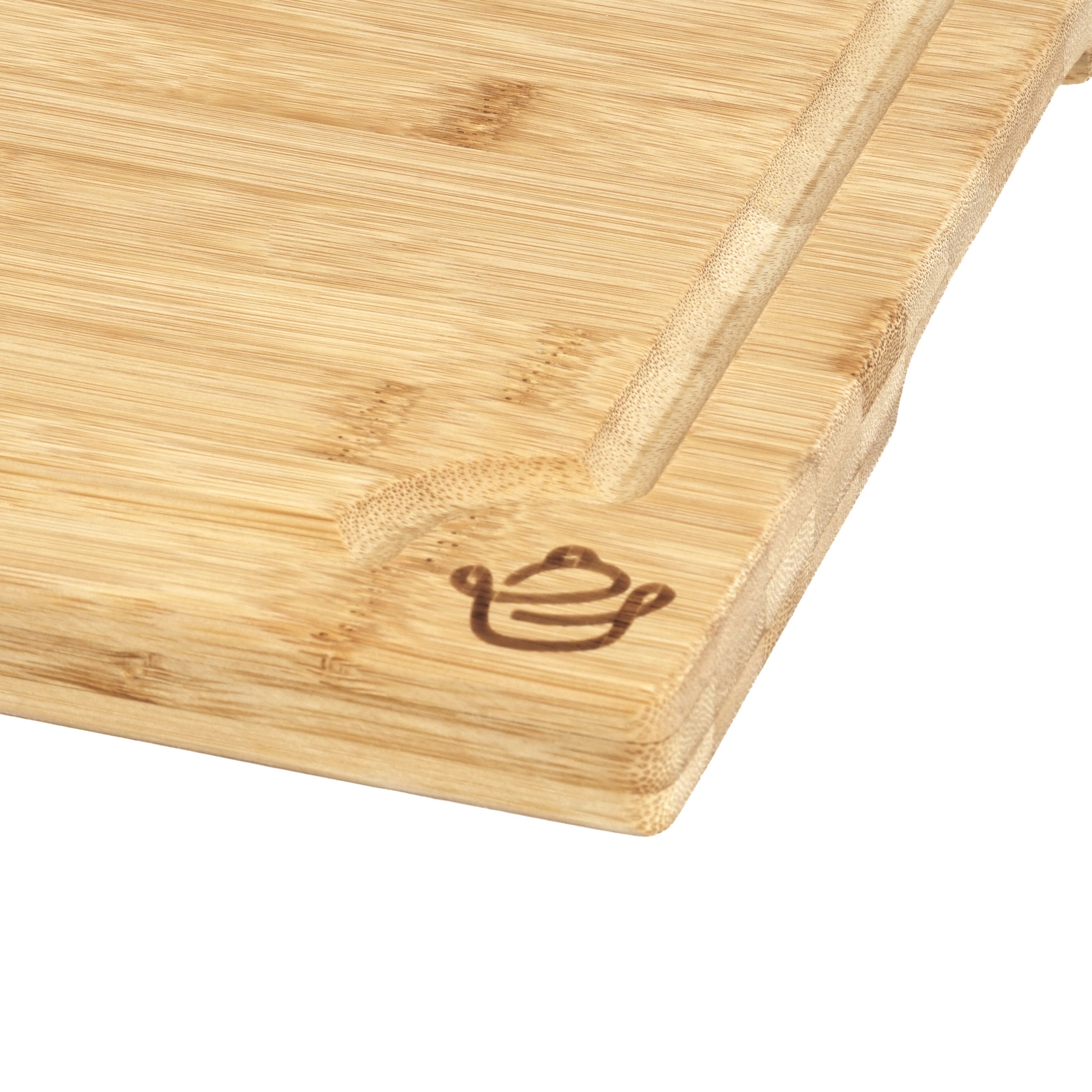 Planche à découper en bambou, 40 x 30 x 2 cm