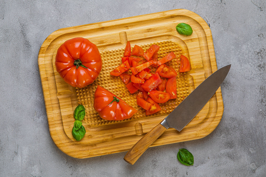 Schneidebrett, Bambus, 40 x 30 x 3 cm