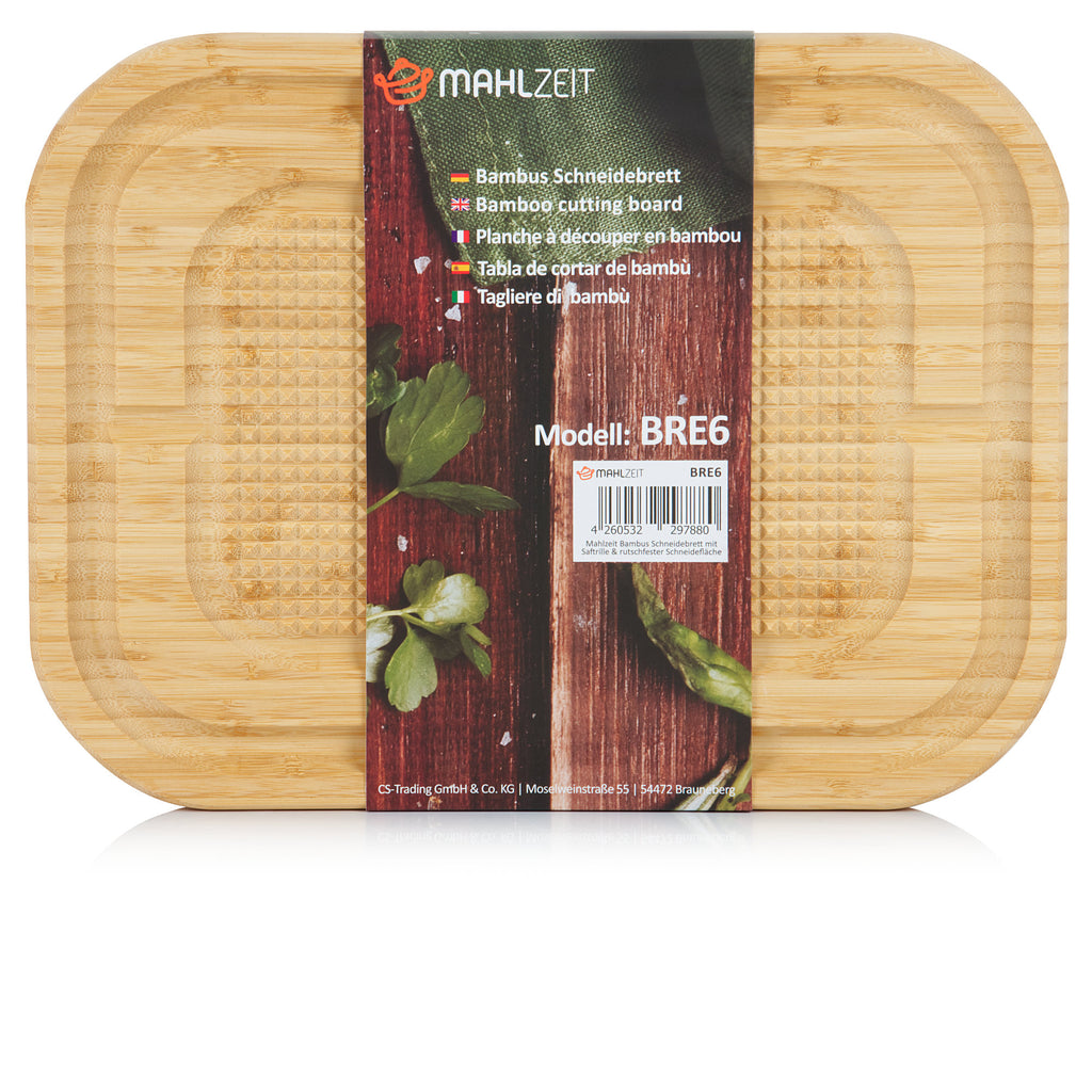 Schneidebrett, Bambus, 40 x 30 x 3 cm
