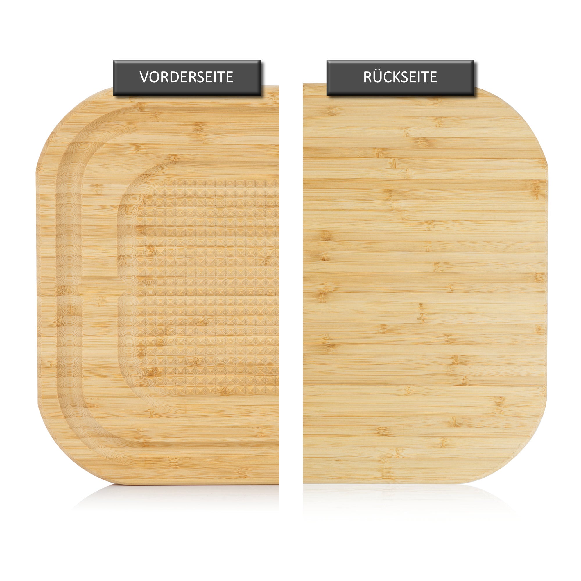 Cutting board, bamboo, 40 x 30 x 3 cm