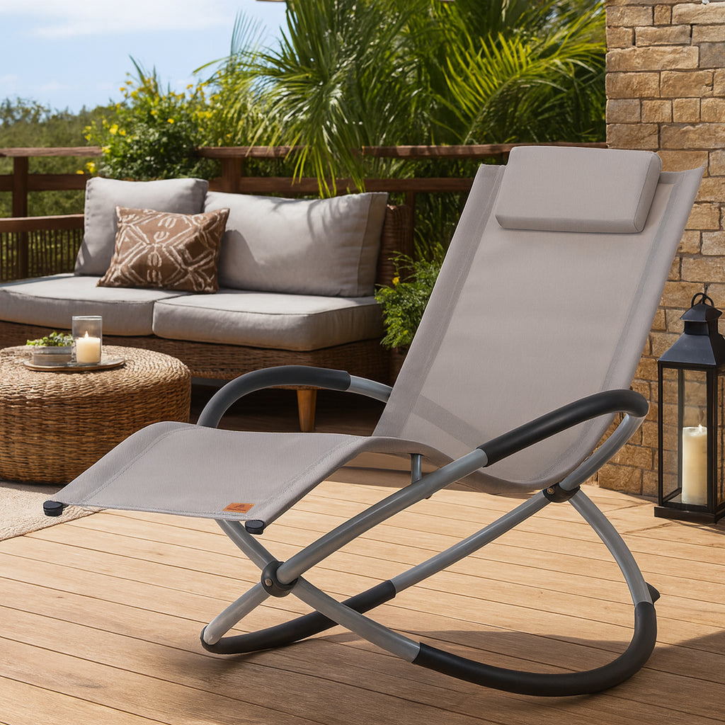 Fauteuil à bascule pliable, balancelle