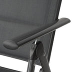 Chaise de camping, réglable en 7 positions, chaise de jardin d'extérieur