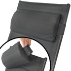 Chaise de camping, réglable en 7 positions, chaise de jardin d'extérieur