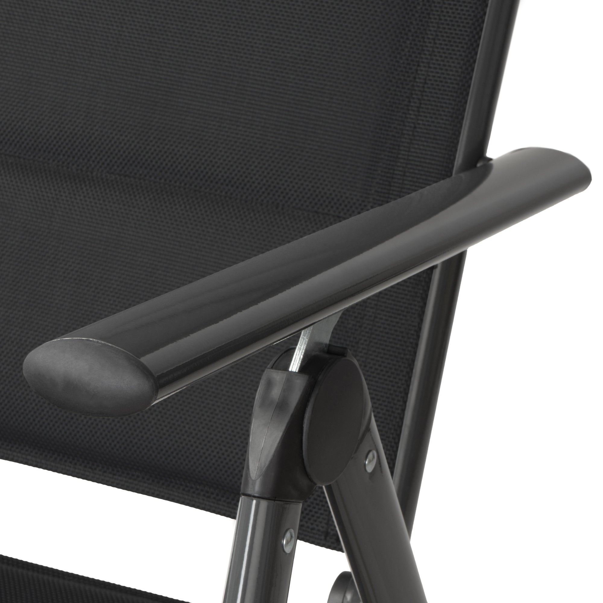 Camping chair, 7-way adjustable, outdoor garden chair