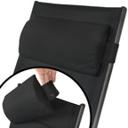 Chaise de camping, réglable en 7 positions, chaise de jardin d'extérieur