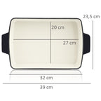 Batterie de cuisine 3 pièces en fonte émaillée, avec couvercle.
