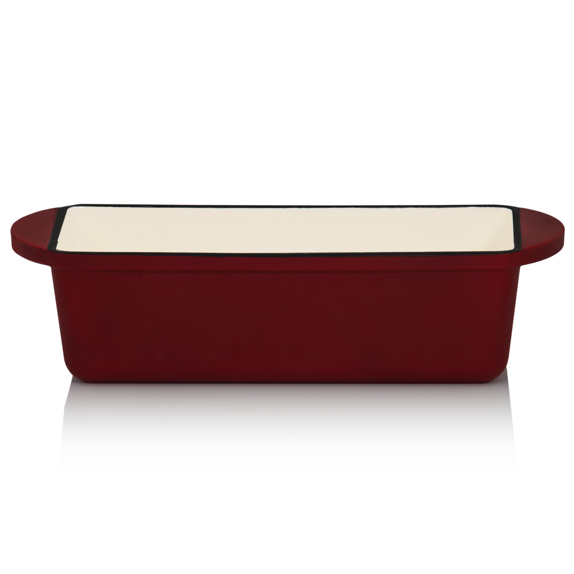 Roasting pan set, 3-piece, cast iron, enamelled