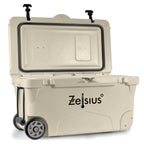 Glacière mobile de 50 litres avec roulettes