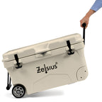 Glacière mobile de 50 litres avec roulettes