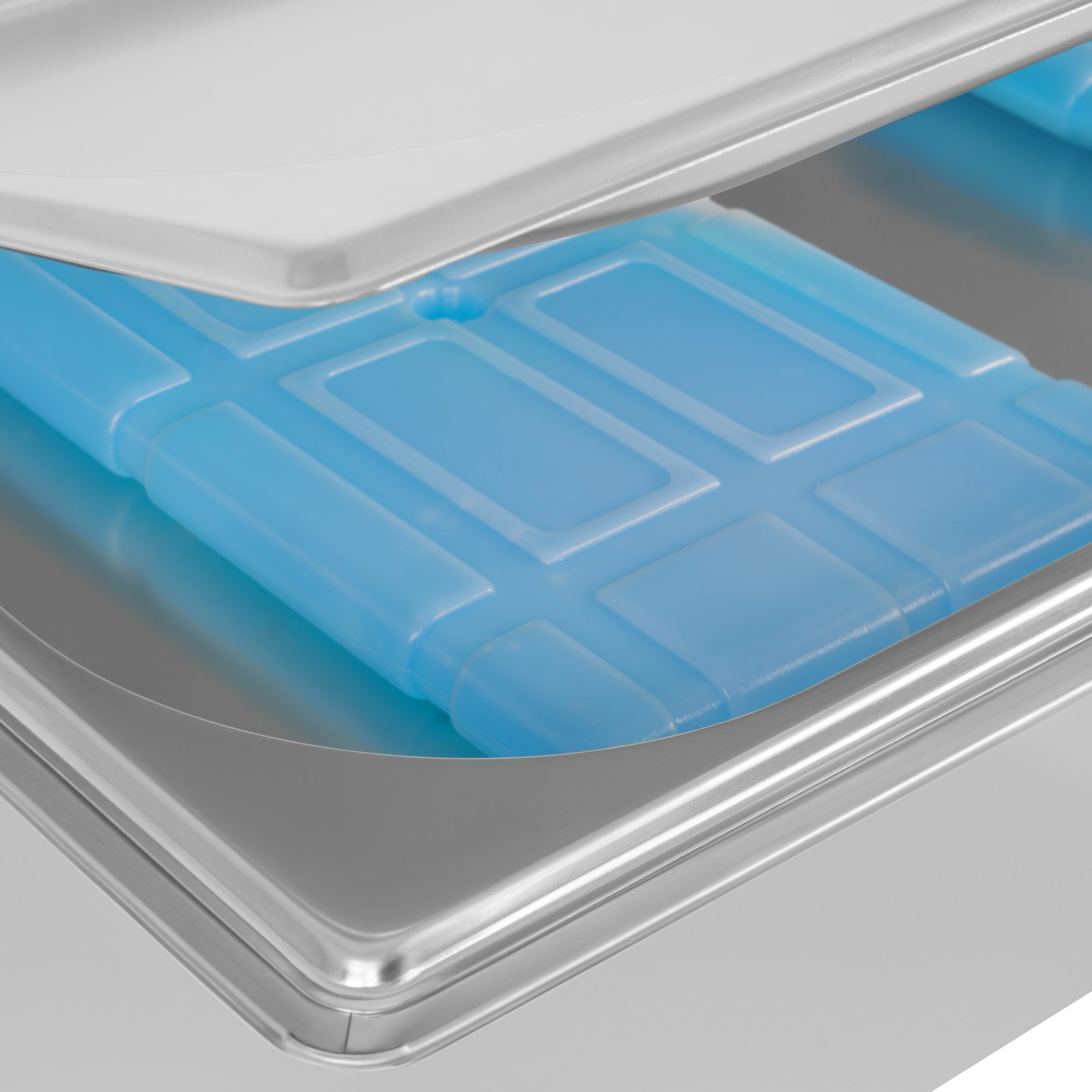 Chilled serving platter, 54 x 34 x 24.5 cm, GN 1/1, including lid