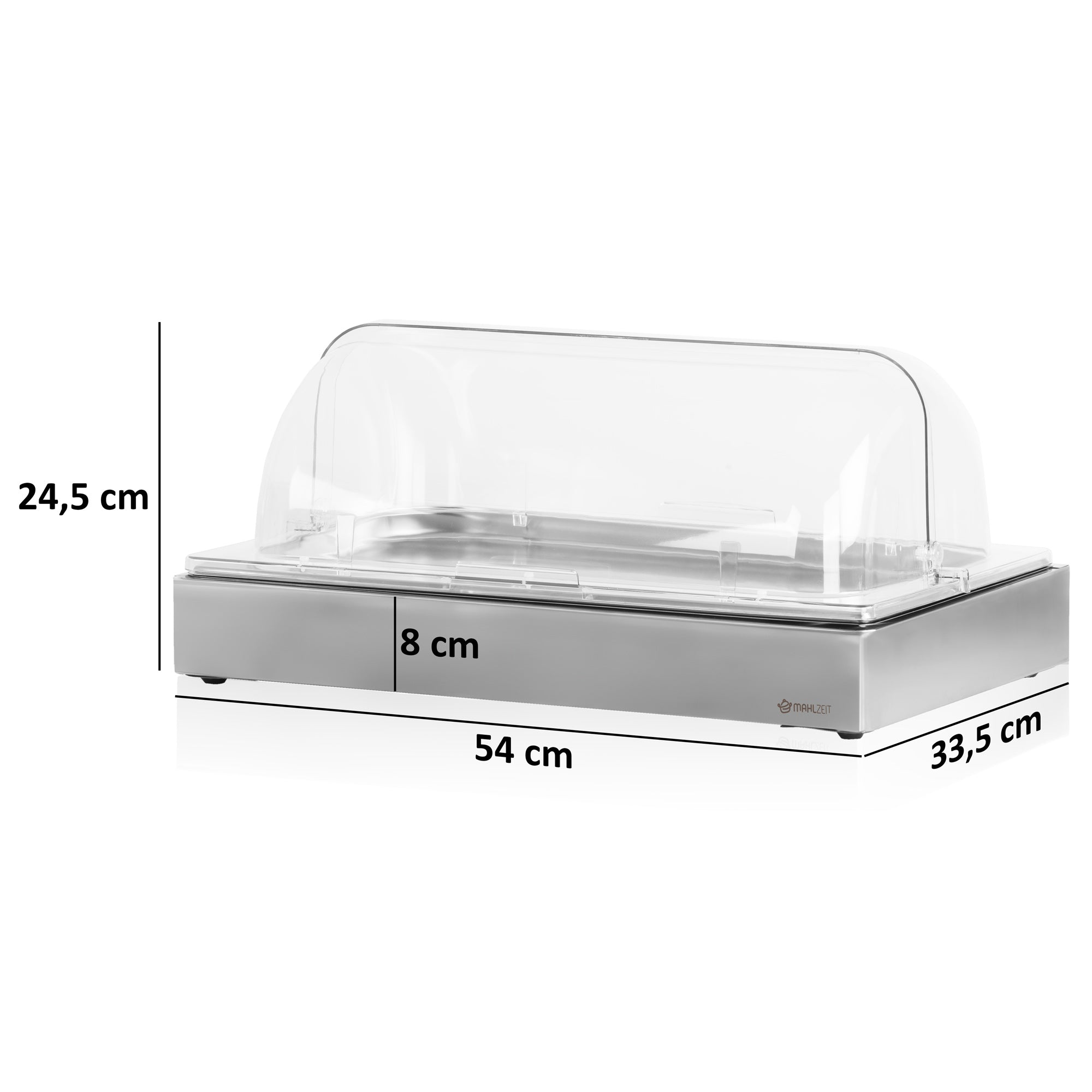 Chilled serving platter, 54 x 34 x 24.5 cm, GN 1/1, including lid