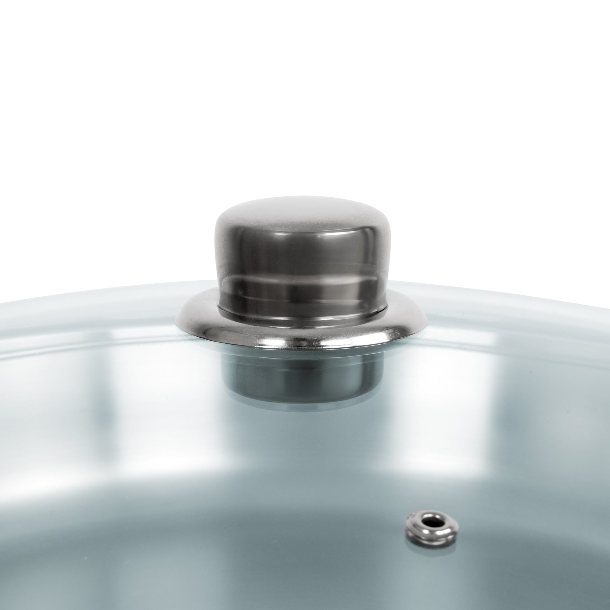 Chafing dish, stainless steel, 4 liters, round, food warmer