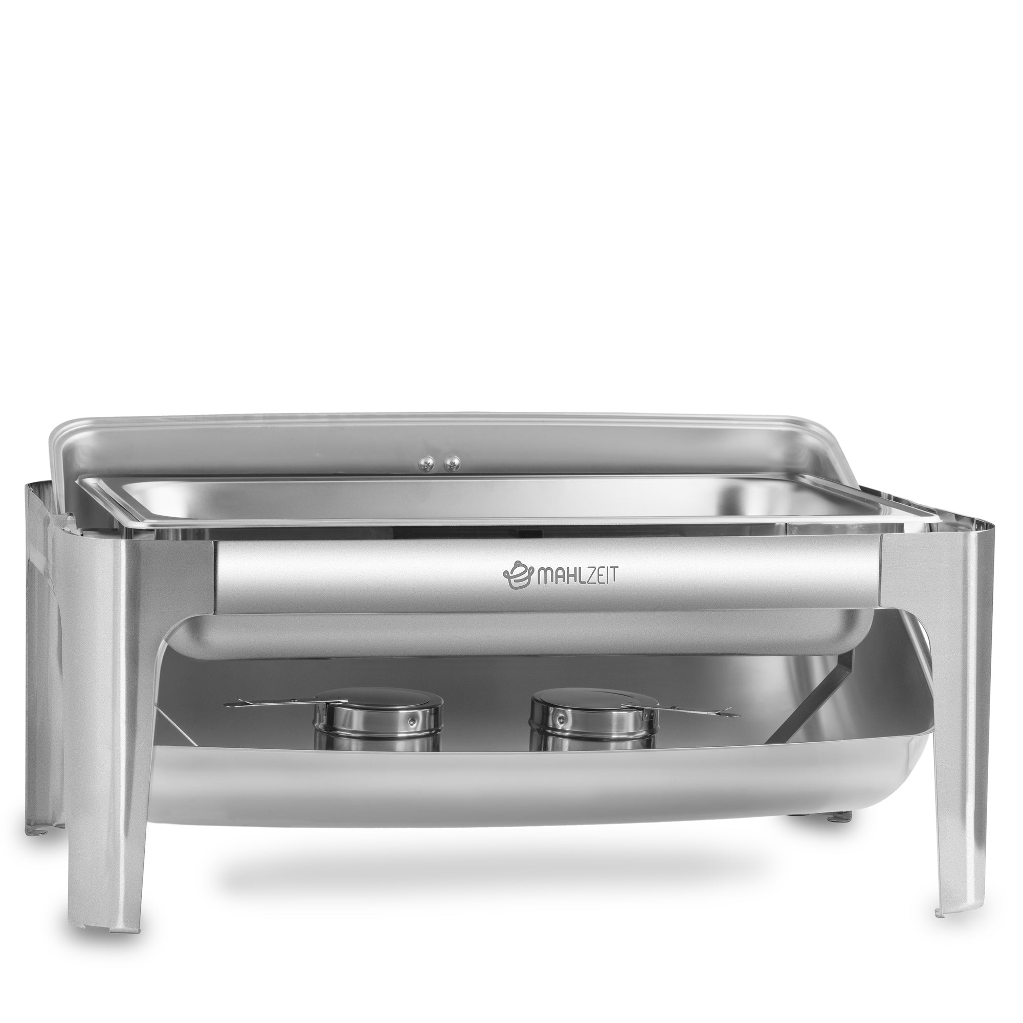 Chafing dish, stainless steel, 8 liters, roll-top, food warmer