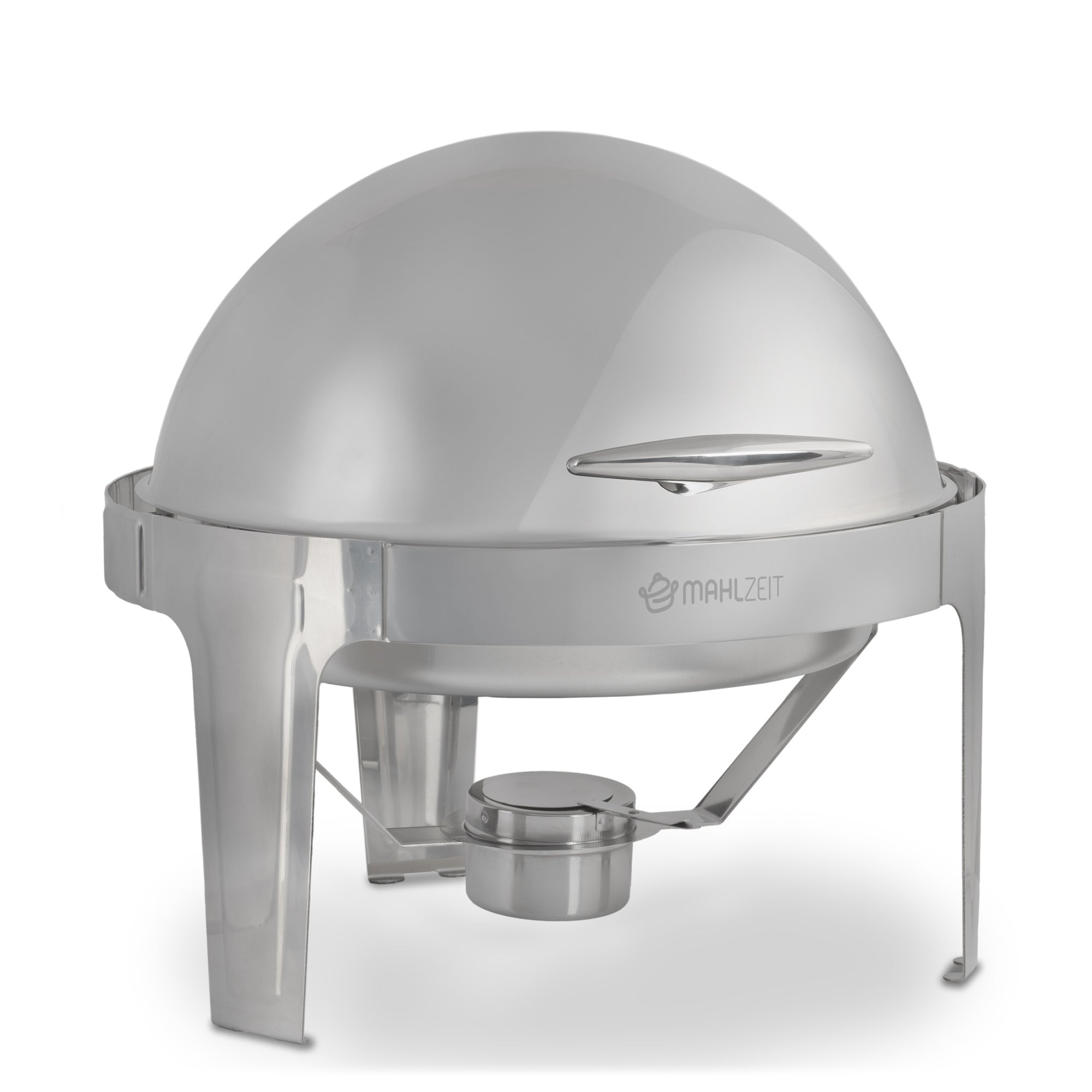 Chafing dish, stainless steel, 6 liters, round, food warmer