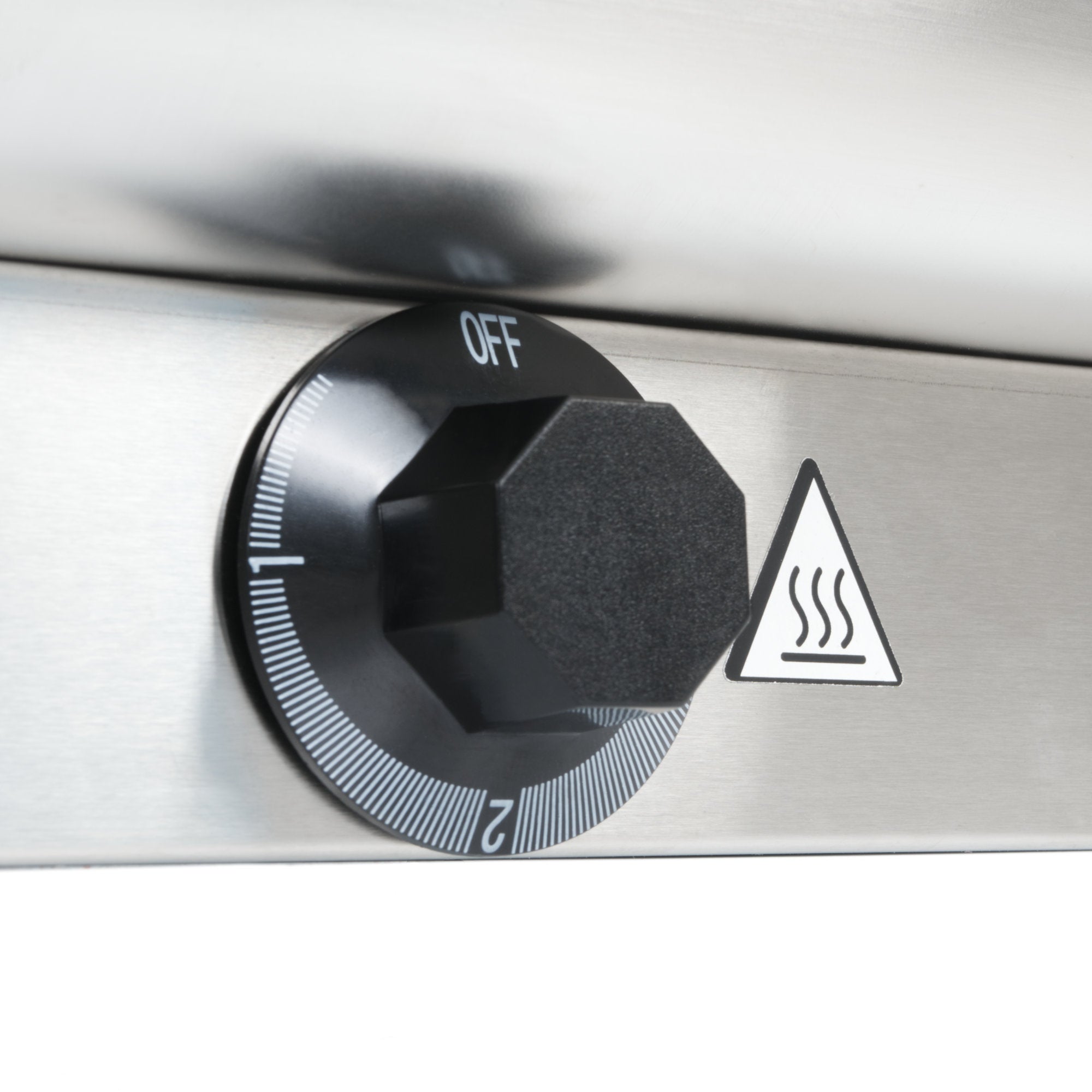 Electric chafing dish, stainless steel, GN 1/1 container, 9 liters, up to 80°C including display