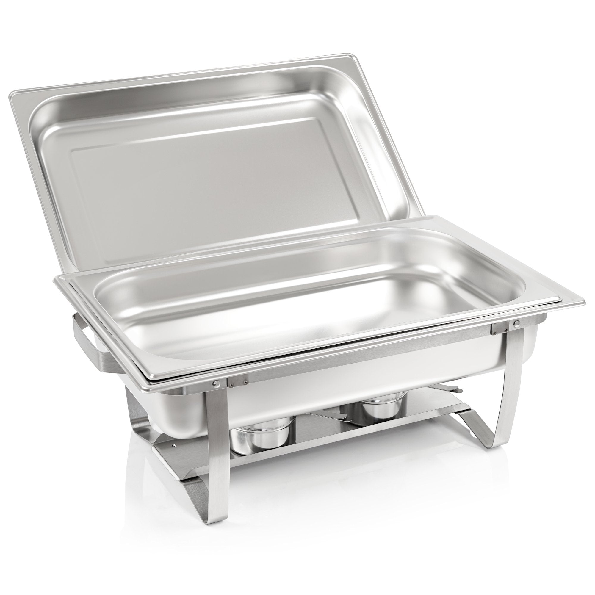 Chafing dish, en acier inoxydable, récipient pour aliments chauds