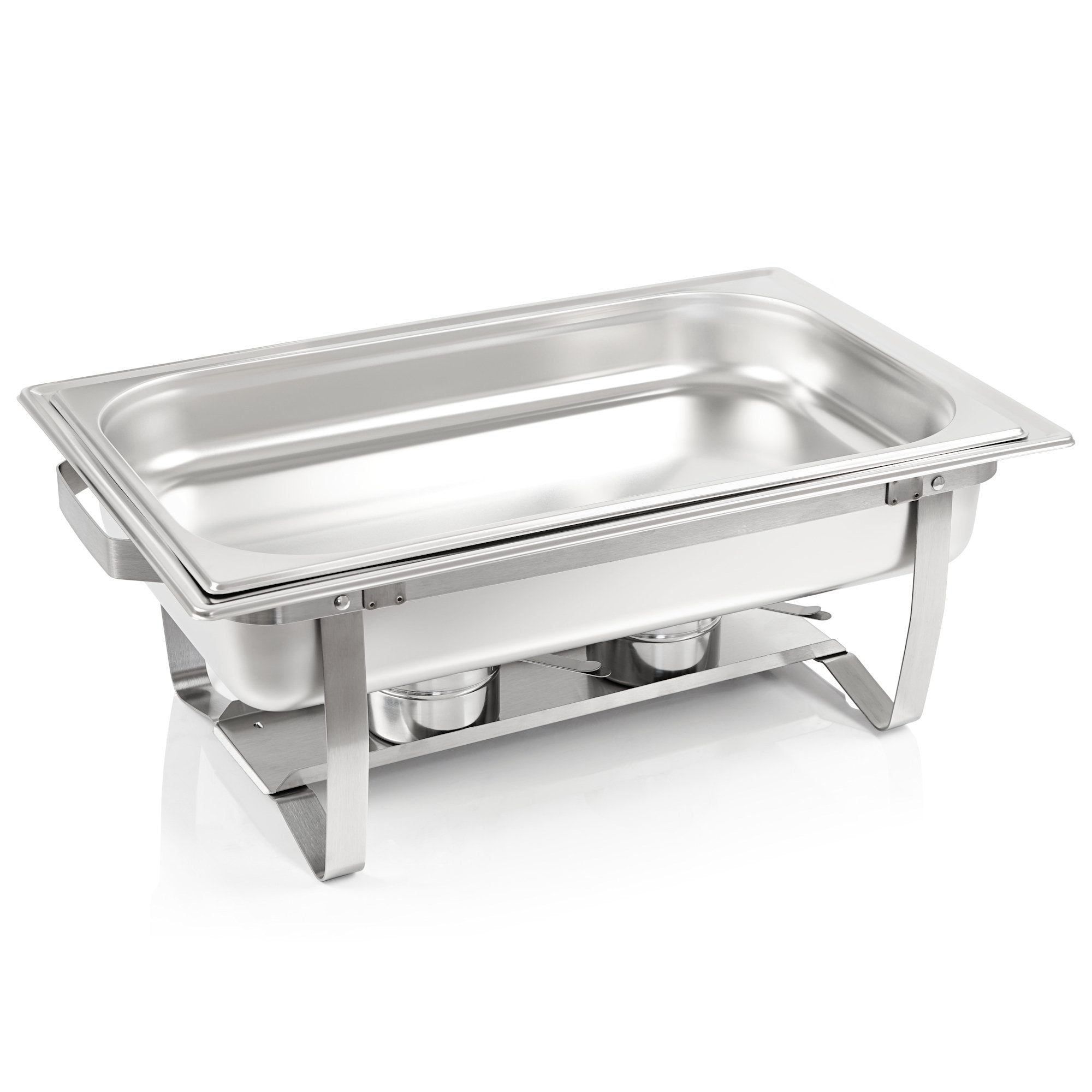 Chafing dish, stainless steel, warming container