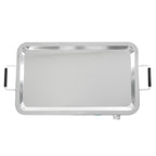 Edelstahl 2in1 Buffetwärmer mit 3x 1/3 GN-Behältern und Wasserbad