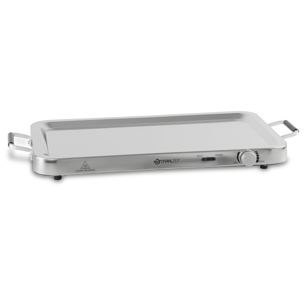 Edelstahl 2in1 Buffetwärmer mit 3x 1/3 GN-Behältern und Wasserbad