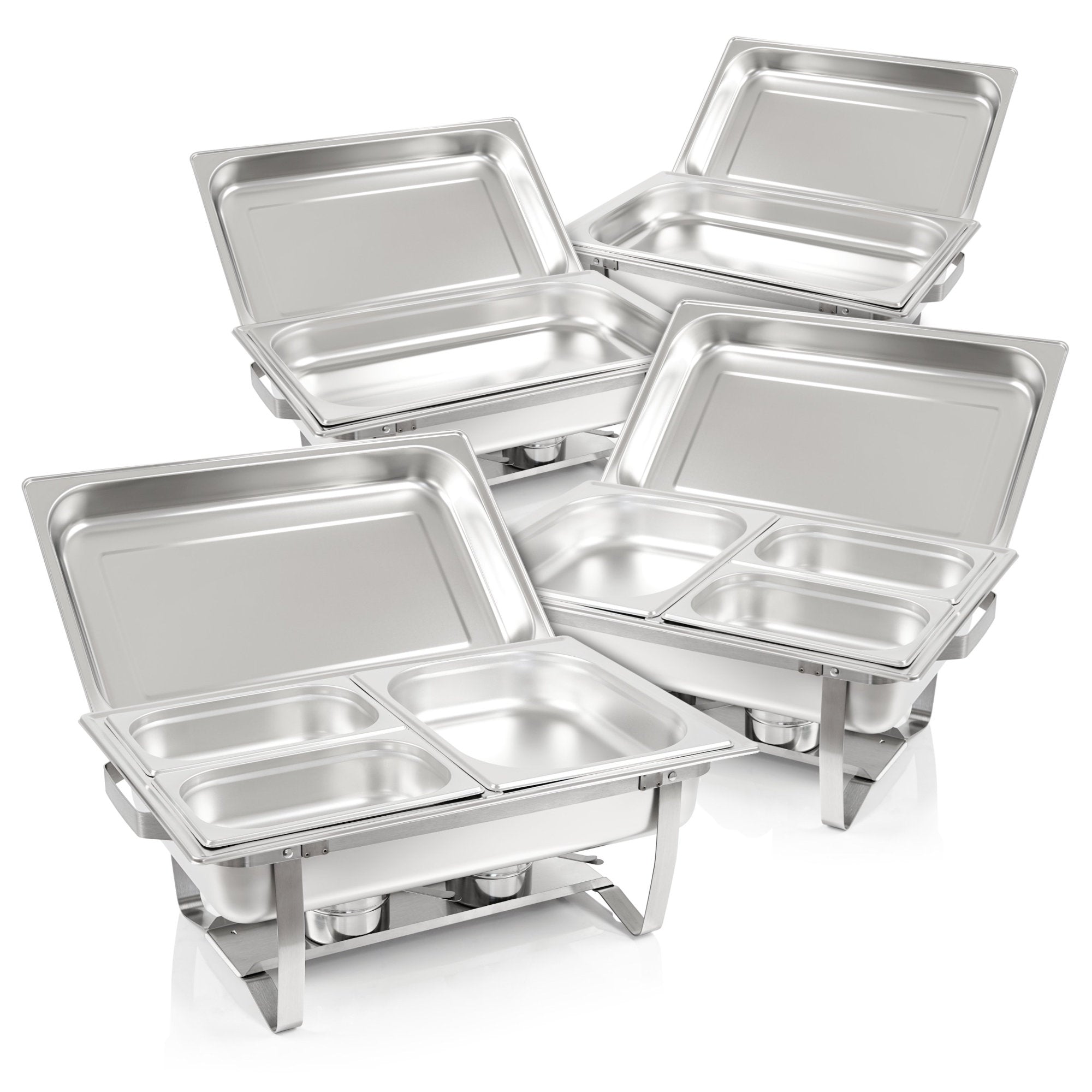 Chafing dish, stainless steel, warming container