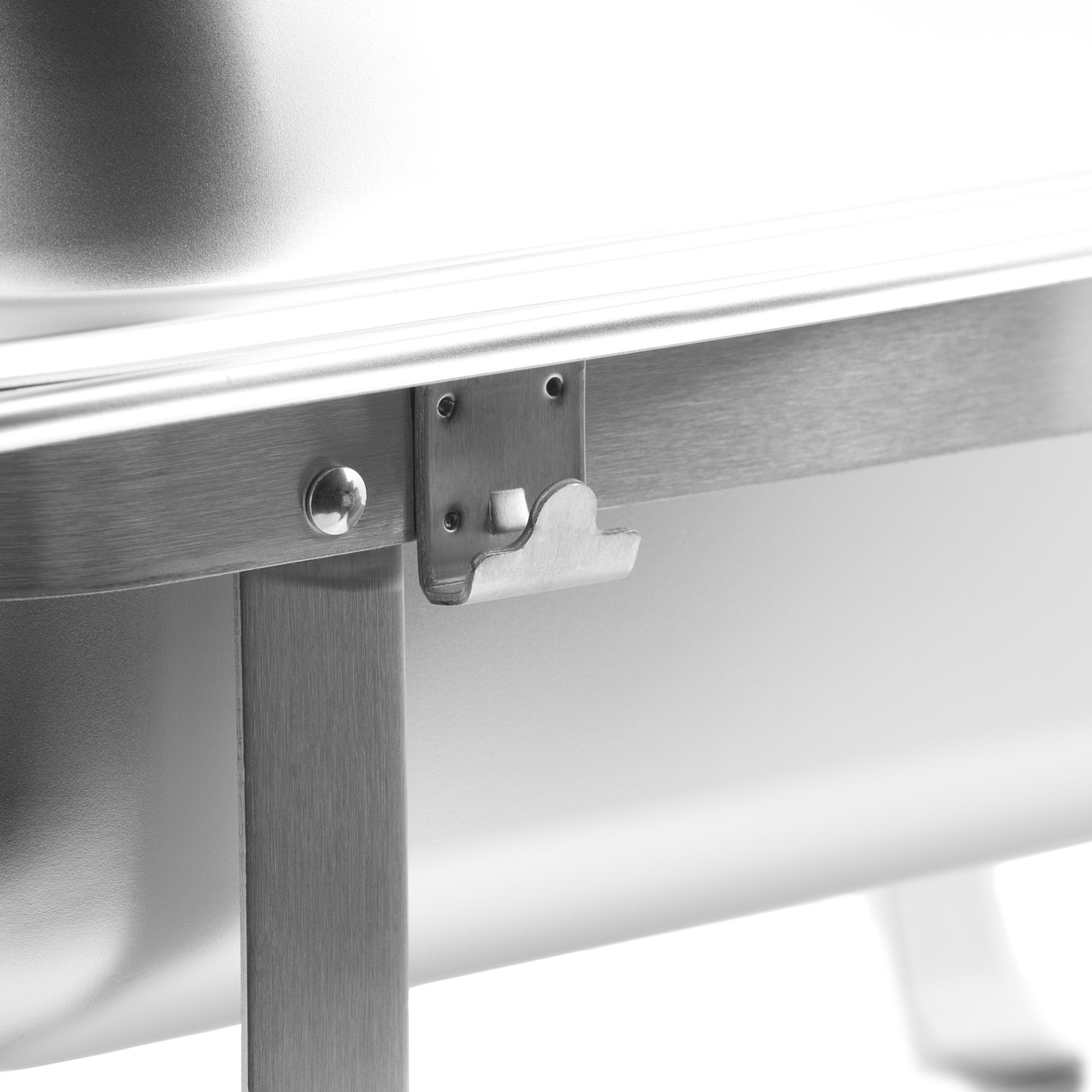 Chafing dish, en acier inoxydable, récipient pour aliments chauds