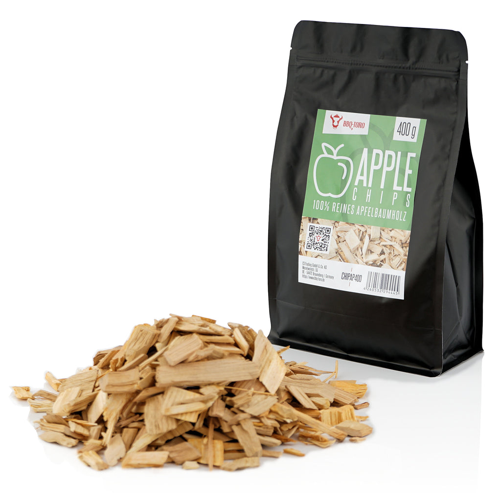 Coffret de copeaux fumés, 4 variétés, 400 g chacune