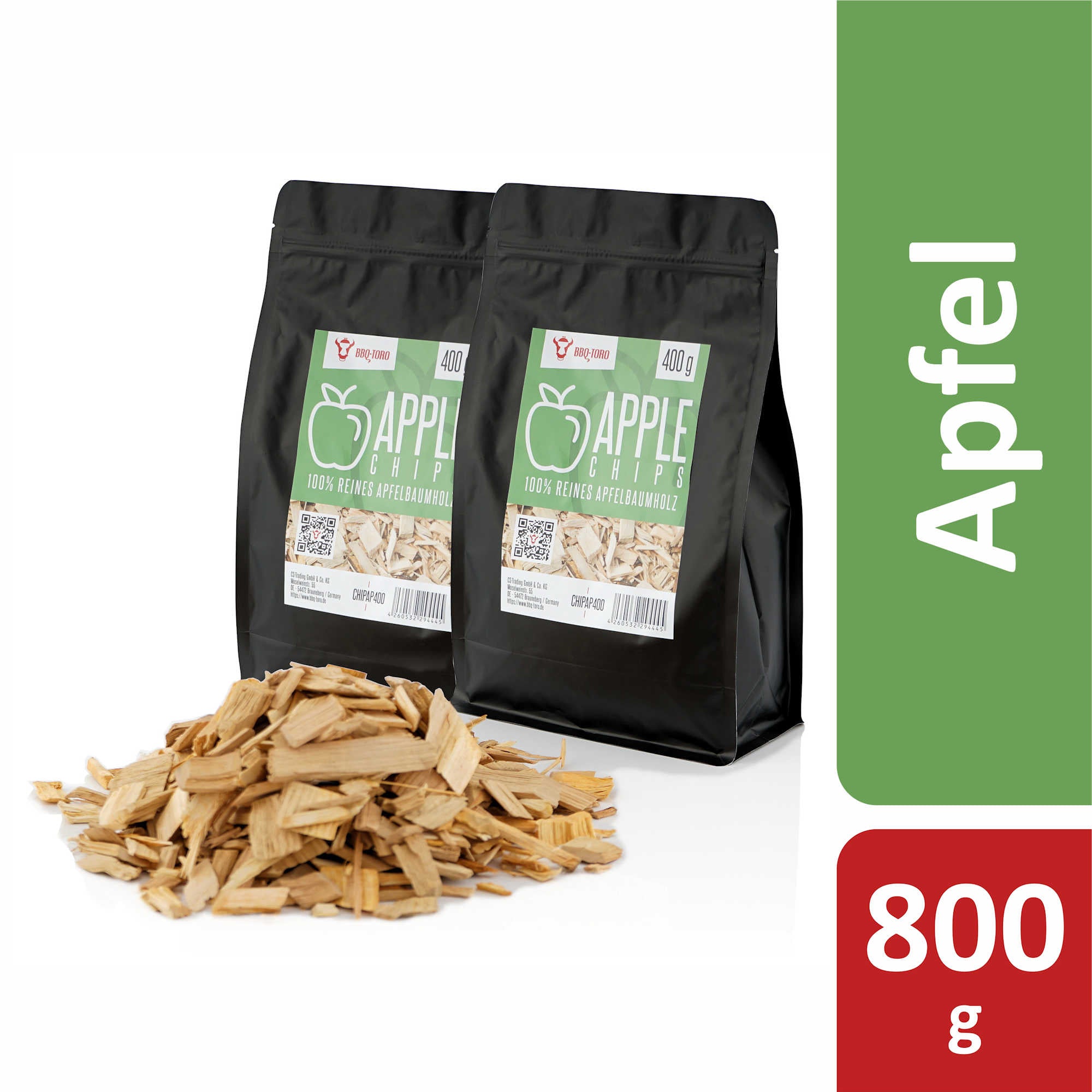 Apple wood chips, smoker chips, applewood