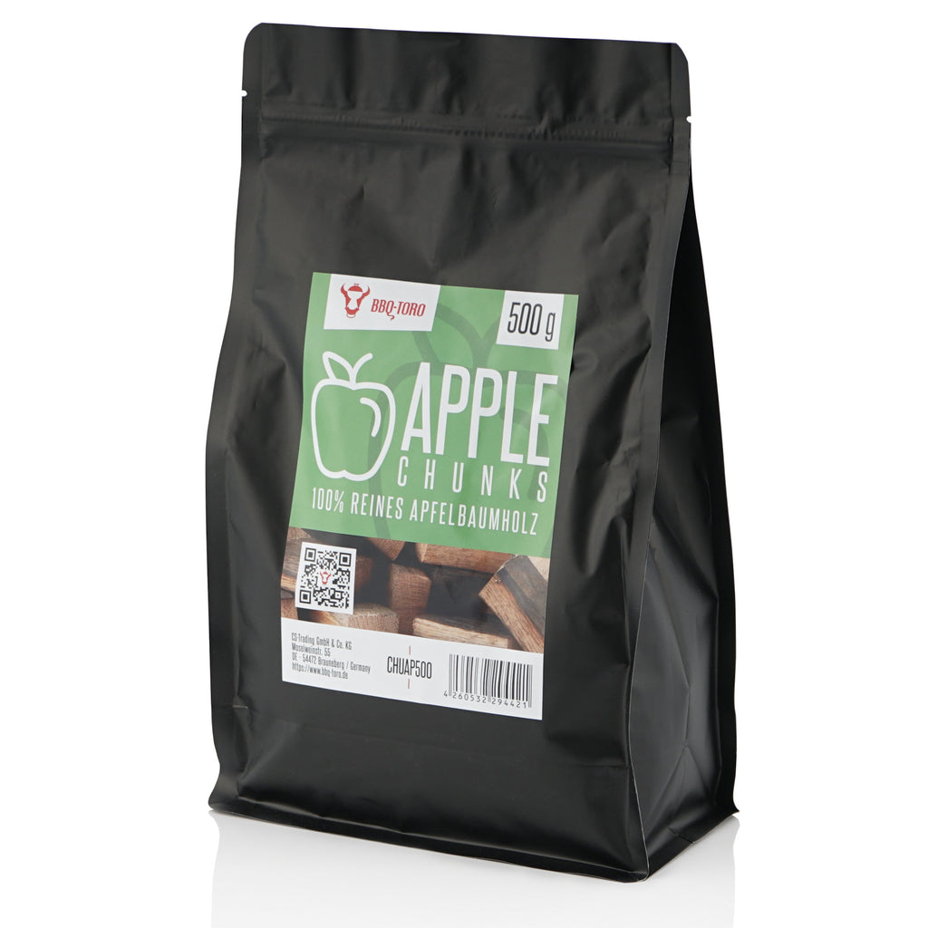 Morceaux de bois de pommier à fumer, 500 g