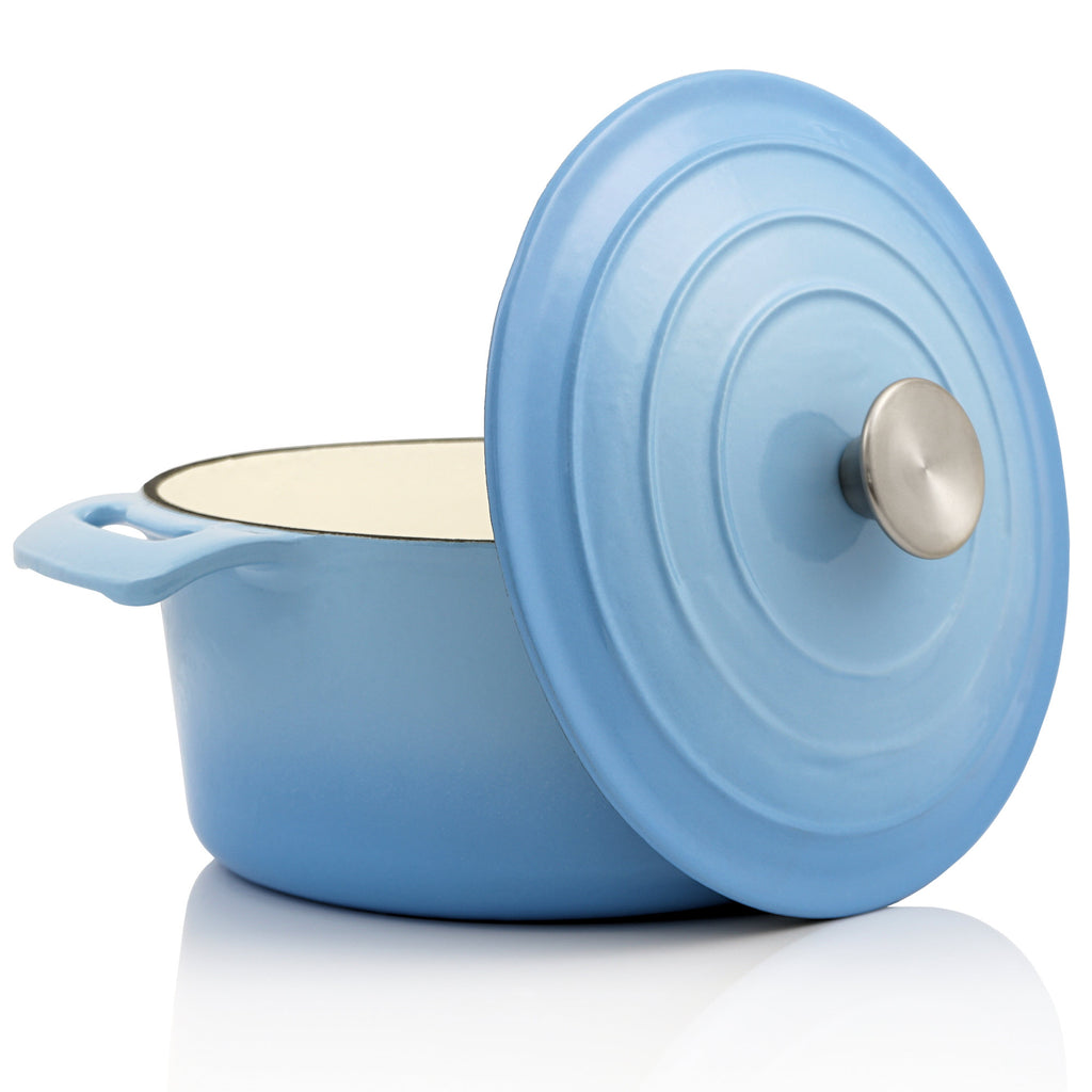 Cocotte, cast iron, enamelled, 4 liters, Ø 24 cm, incl. lid