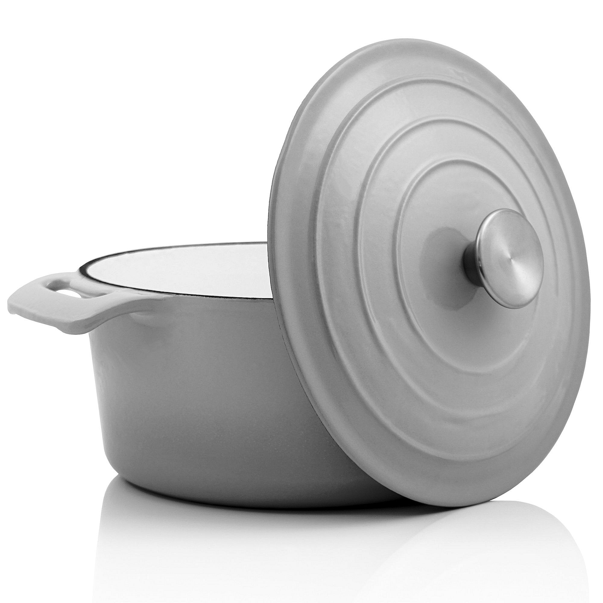 Cocotte, cast iron, enamelled, 4 liters, Ø 24 cm, incl. lid