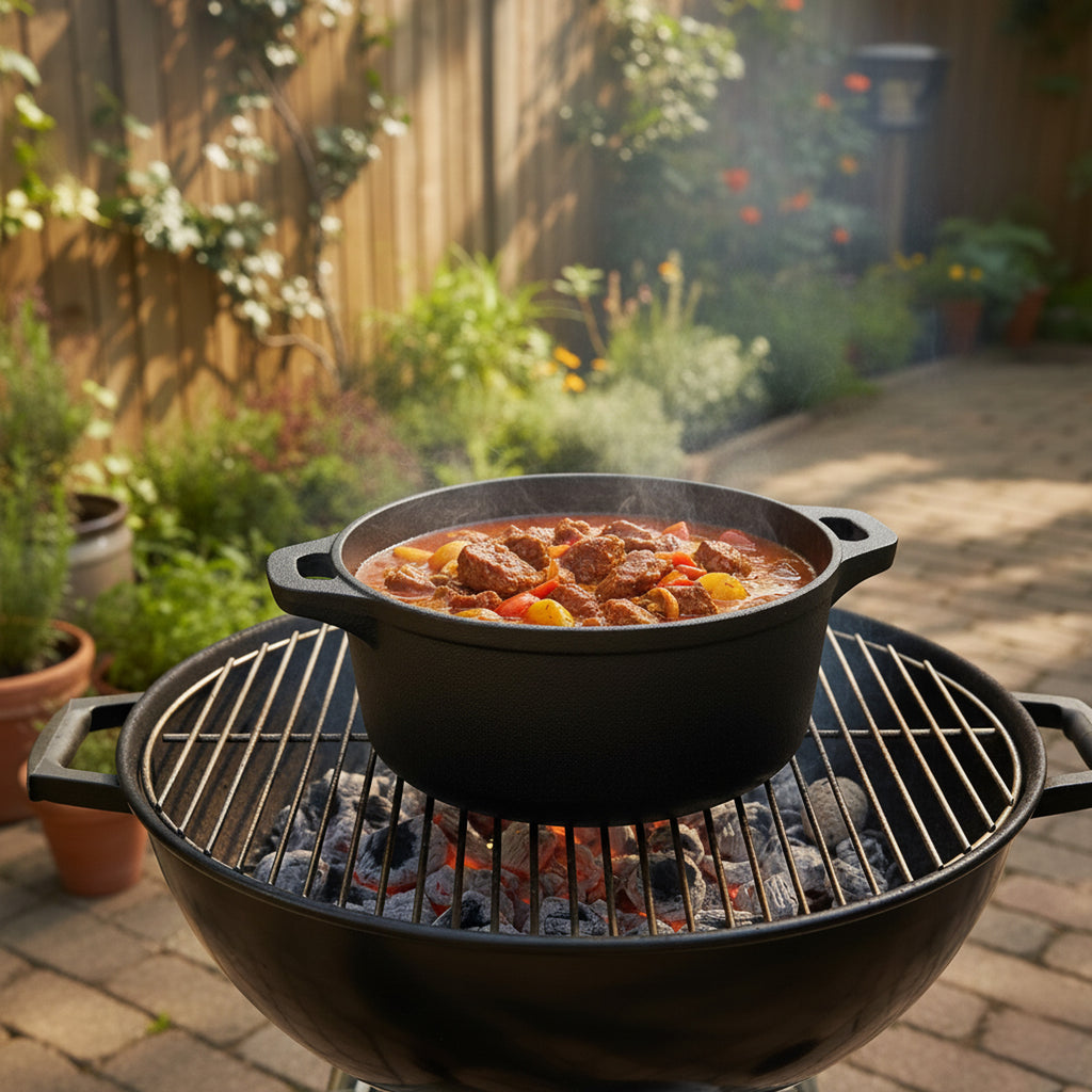 Cocotte, cast iron, Ø 20 cm, including lid