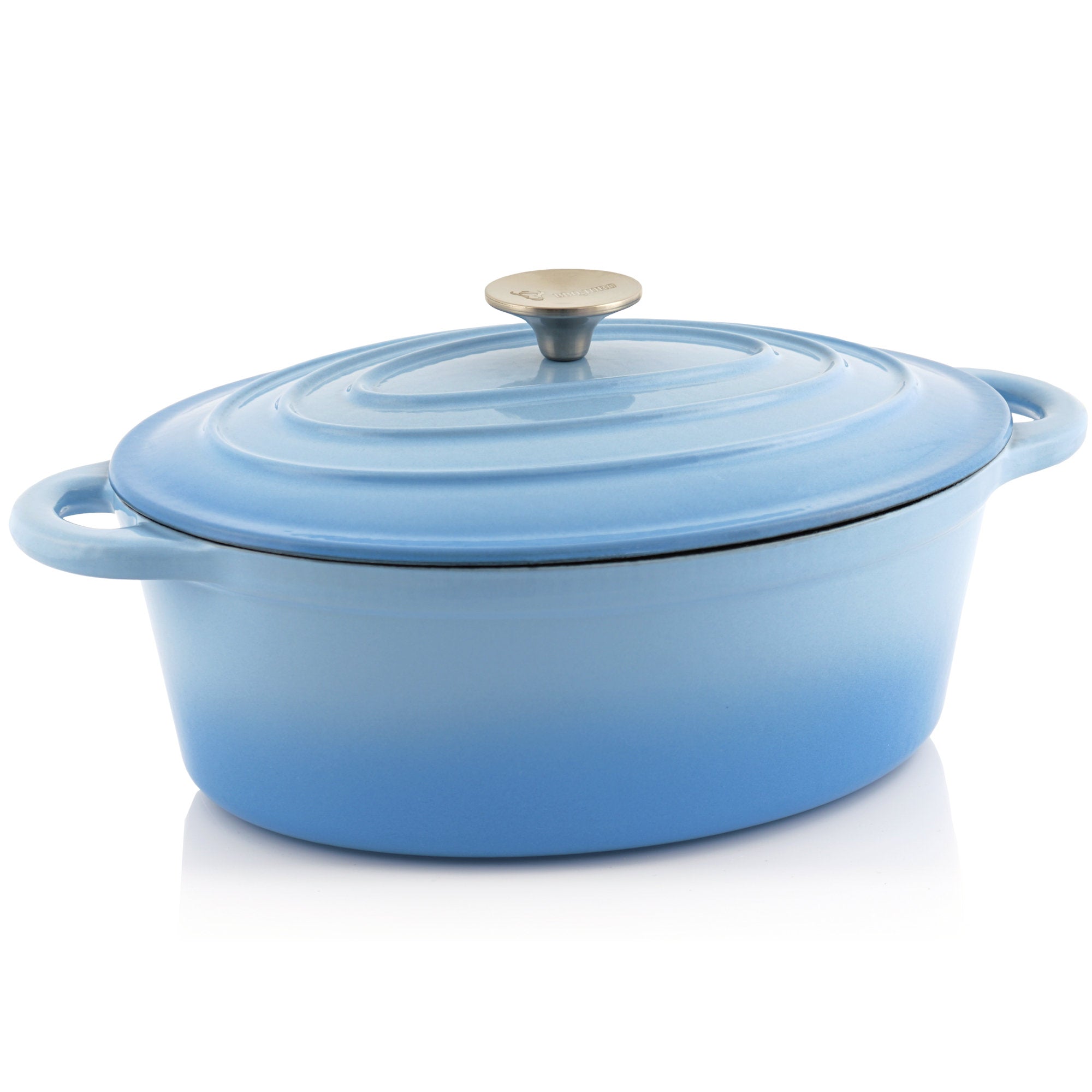 Cocotte, cast iron, enamelled, 4.3 liters, oval